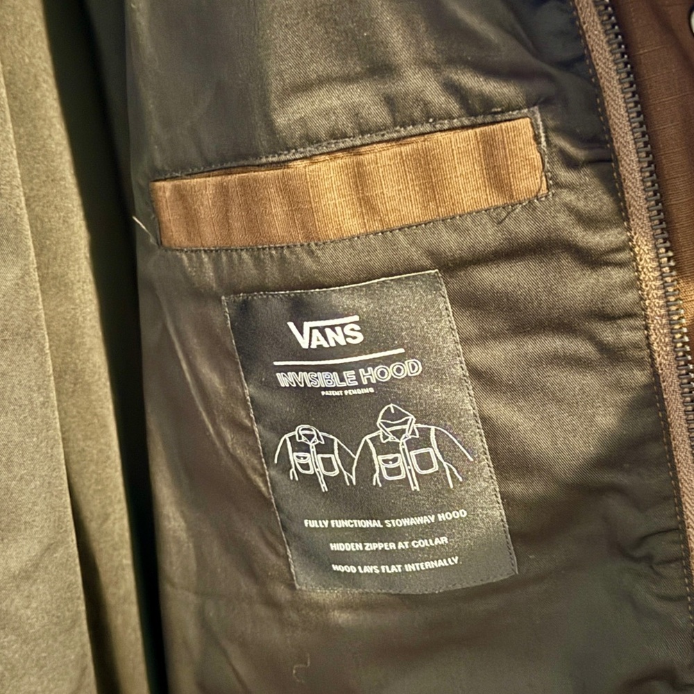 Vans MN DRILL CHORE COAT LINED With Invisible Hood - Picture 7 of 9